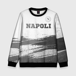 Детский свитшот Napoli - white gradient посередине