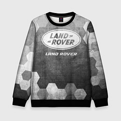 Детский свитшот Land Rover - grey gradient