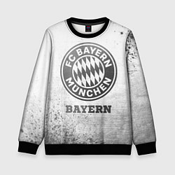 Свитшот детский Bayern - white gradient, цвет: 3D-черный