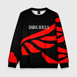 Детский свитшот Dark souls game wings