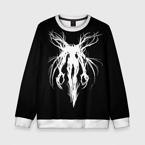 Детский свитшот Dark gothic angel / 3D-Белый – фото 1