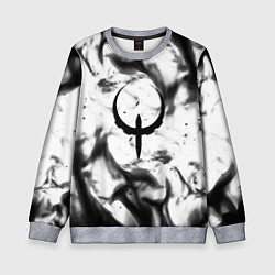 Детский свитшот Quake fire black