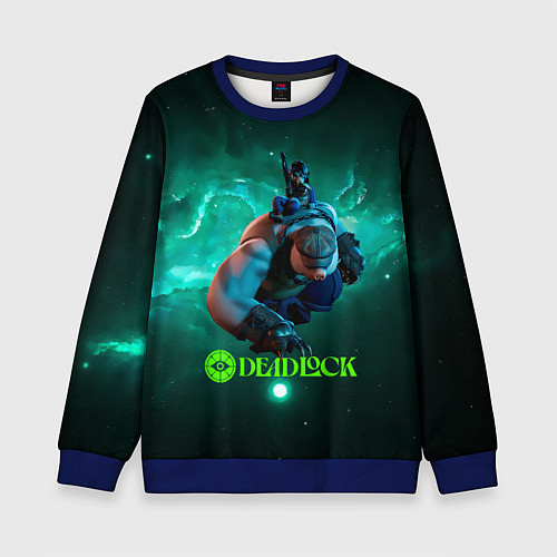 Детский свитшот Мо и Мелкий Deadlock / 3D-Синий – фото 1