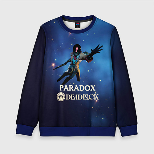 Детский свитшот Paradox Deadlock / 3D-Синий – фото 1