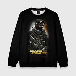 Детский свитшот Counter strike спецназовец