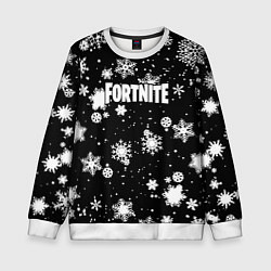 Детский свитшот Fortnite winter snow