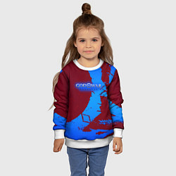 Свитшот детский Война богов Рагнарёк, цвет: 3D-белый — фото 2