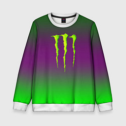Детский свитшот Monster energy gradient