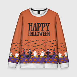 Детский свитшот Happy Halloween pattern