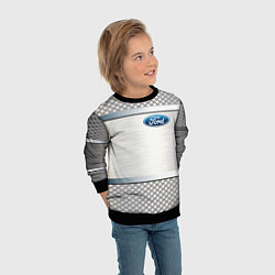 Свитшот детский FORD metal steel auto, цвет: 3D-черный — фото 2