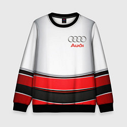 Свитшот детский AUDI auto car, цвет: 3D-черный
