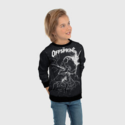 Свитшот детский The offspring Supercharged, цвет: 3D-черный — фото 2