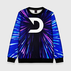 Свитшот детский Deadlock neon energy, цвет: 3D-черный