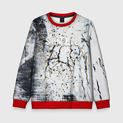 Детский свитшот Silenthill текстура глитч