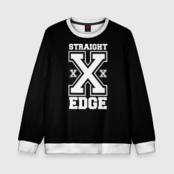 Детский свитшот Straight edge SXE