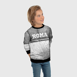 Свитшот детский Roma - grey gradient посередине, цвет: 3D-черный — фото 2