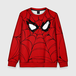 Детский свитшот Глаза Человека-паука