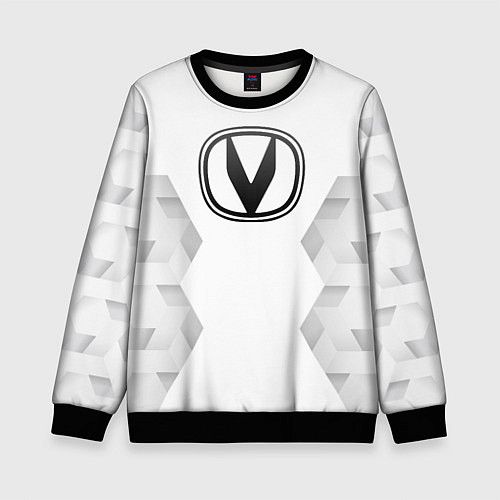Детский свитшот Changan white poly / 3D-Черный – фото 1