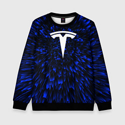 Детский свитшот Tesla blue energy