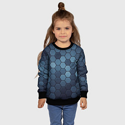 Свитшот детский Максимум брони киберпанк, цвет: 3D-черный — фото 2