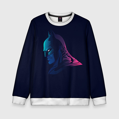 Детский свитшот Batman gradient / 3D-Белый – фото 1