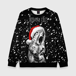 Детский свитшот Белка в гневе - где подарки