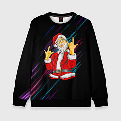 Детский свитшот Крутой модный санта