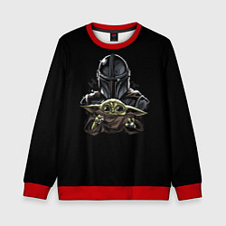 Детский свитшот Мандолорец - Грогу