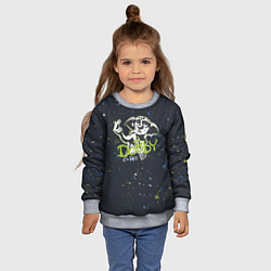 Свитшот детский Добби свободный эльф - Гарри Поттер, цвет: 3D-меланж — фото 2