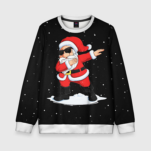 Детский свитшот Дед мороз деб / 3D-Белый – фото 1