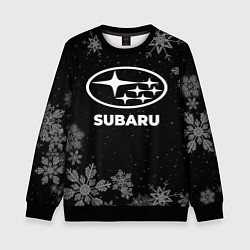 Детский свитшот Снежный Subaru