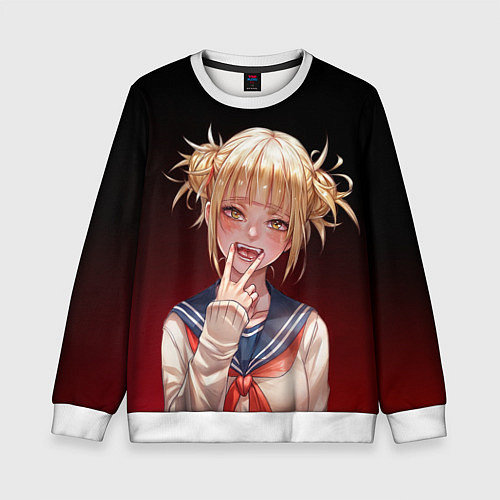 Детский свитшот Himiko Toga league of villains / 3D-Белый – фото 1
