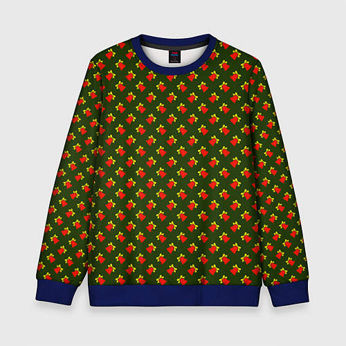 Детский свитшот Звонкие колокольчики / 3D-Синий – фото 1