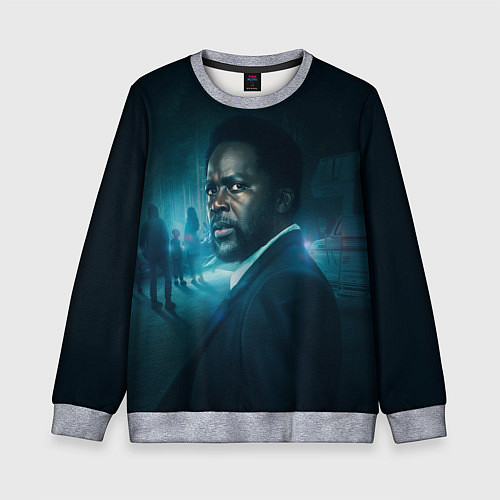 Детский свитшот Извне / 3D-Меланж – фото 1