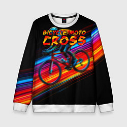 Детский свитшот Bicycle moto cross