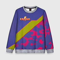 Детский свитшот Counter strike camo line