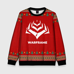 Детский свитшот Warframe new year