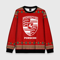 Детский свитшот Porsche new year