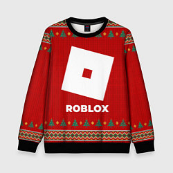 Детский свитшот Roblox new year