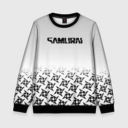 Детский свитшот Samurai logo japan