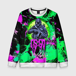 Детский свитшот Counter Strike - neon revolution