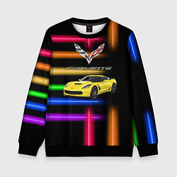 Детский свитшот Chevrolet Corvette - racing team
