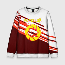 Детский свитшот Portal geometry game