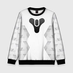 Детский свитшот Destiny white poly