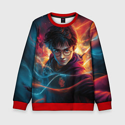 Свитшот детский Harry Potter, цвет: 3D-красный