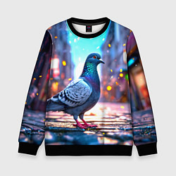 Детский свитшот Городской голубь