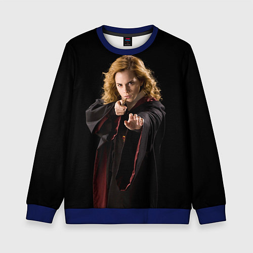 Детский свитшот Hermione Jean Granger / 3D-Синий – фото 1