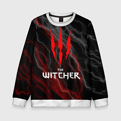 Детский свитшот The witcher - геральт- молнии