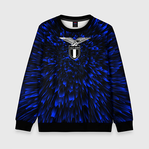 Детский свитшот Lazio blue energy / 3D-Черный – фото 1