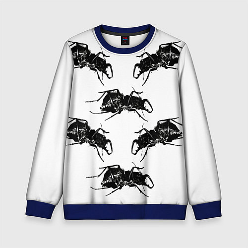 Детский свитшот Mezzanine / 3D-Синий – фото 1